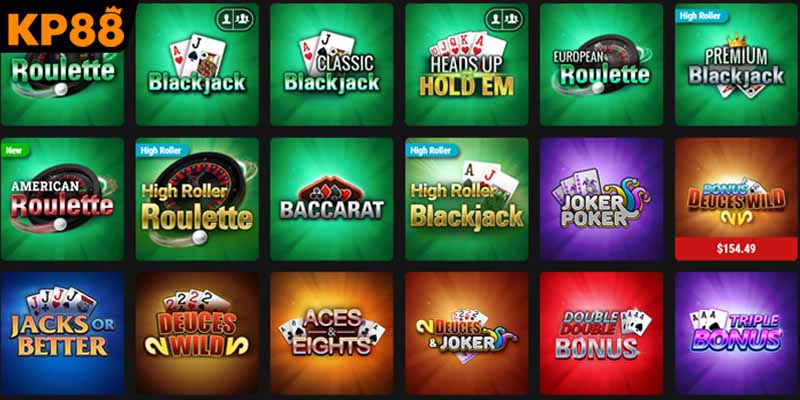 Những phương thức cá cược casino trực tuyến đa dạng